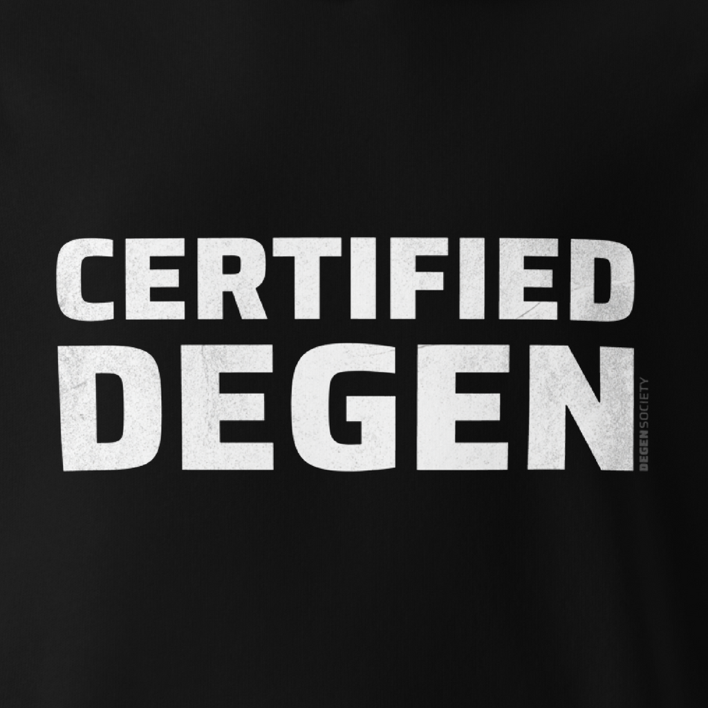 Certified Degen Hoodie
