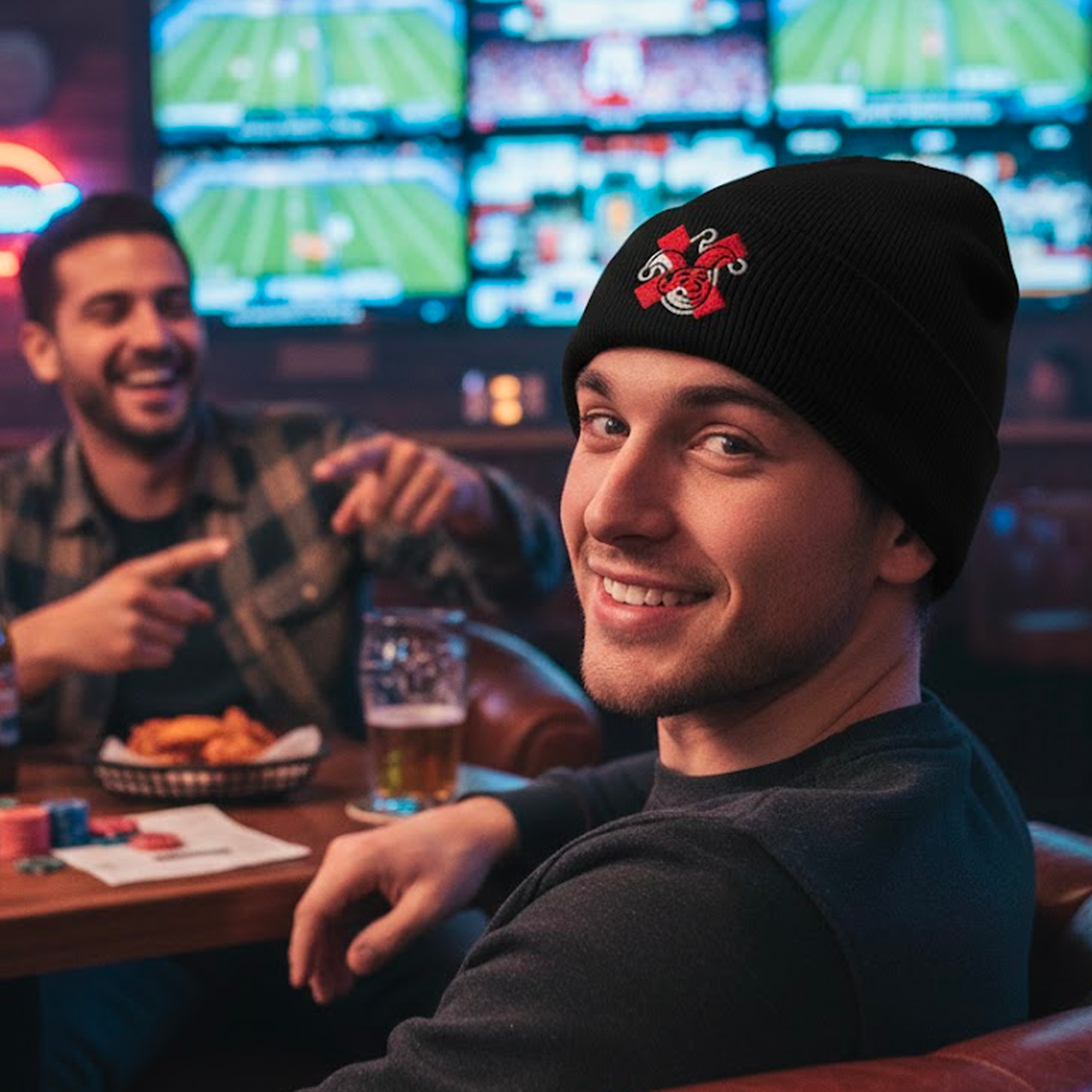 Degen Society X Logo Beanie