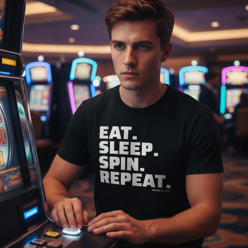 Eat. Sleep. Spin. Repeat. Tee